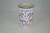 0,25 l Becher rosa-blau mit Text (Bild für) 0,25 l Becher rosa-blau mit Text