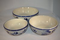 Angebot Set 3 Schüsseln grau blau (Bild für) Angebot Set 3 Schüsseln grau blau